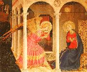 Fra Angelico Annunciation oil